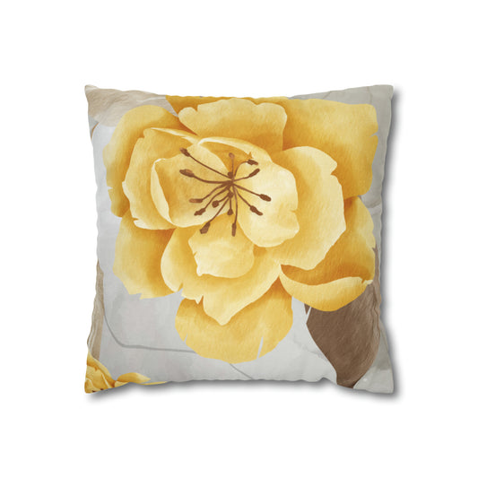 Spun Polyester Square Pillow Case