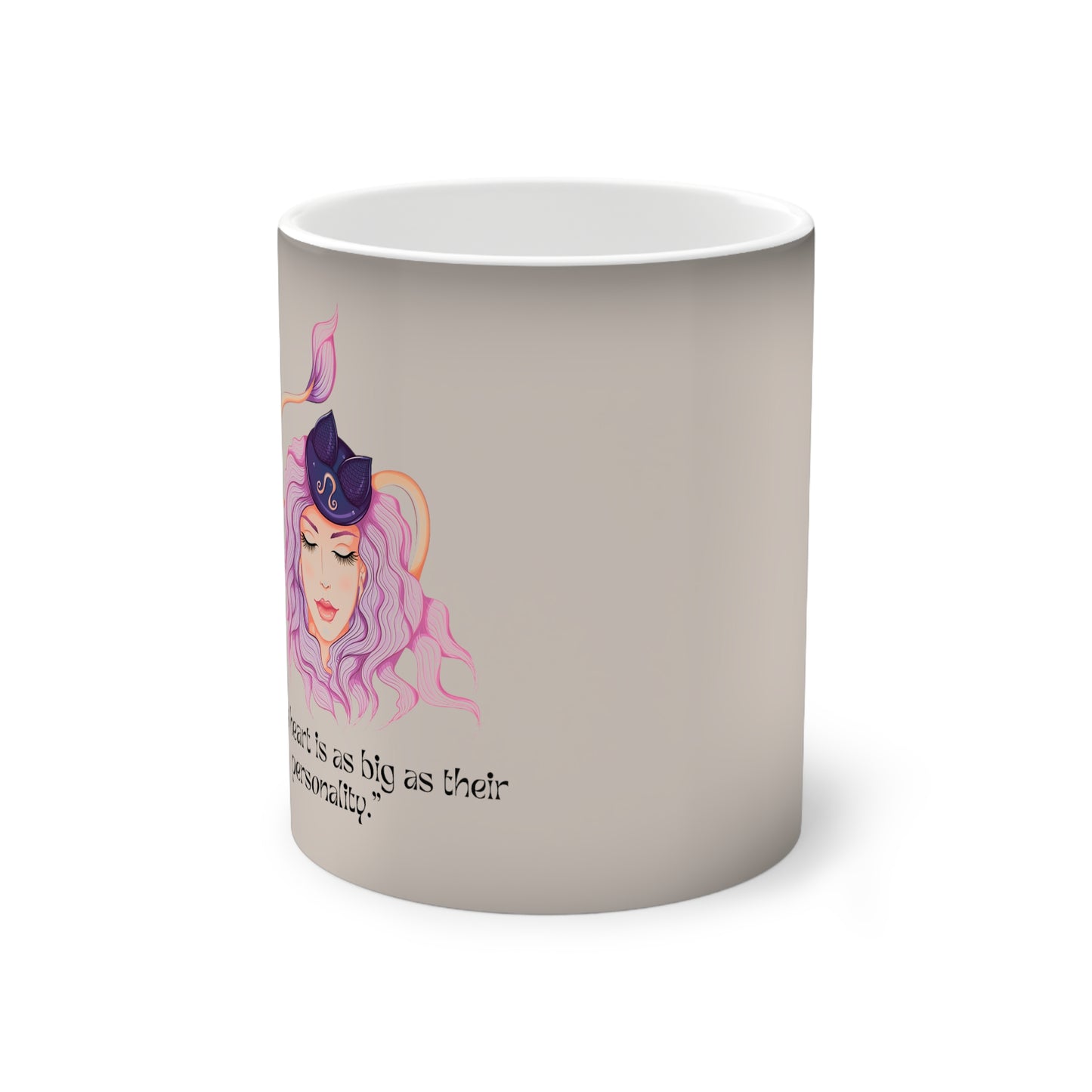 Leo Sunsign Color-Changing Mug, 11oz