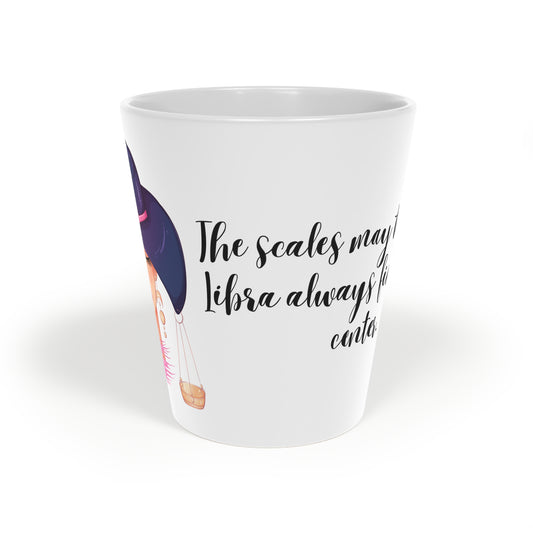 Libra Sunsign Inspired Latte Mug, 12oz