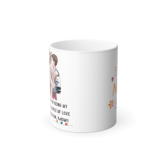 Mother's Day quote Color Morphing Mug, 11oz