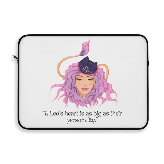 Leo Sunsign Laptop Sleeve