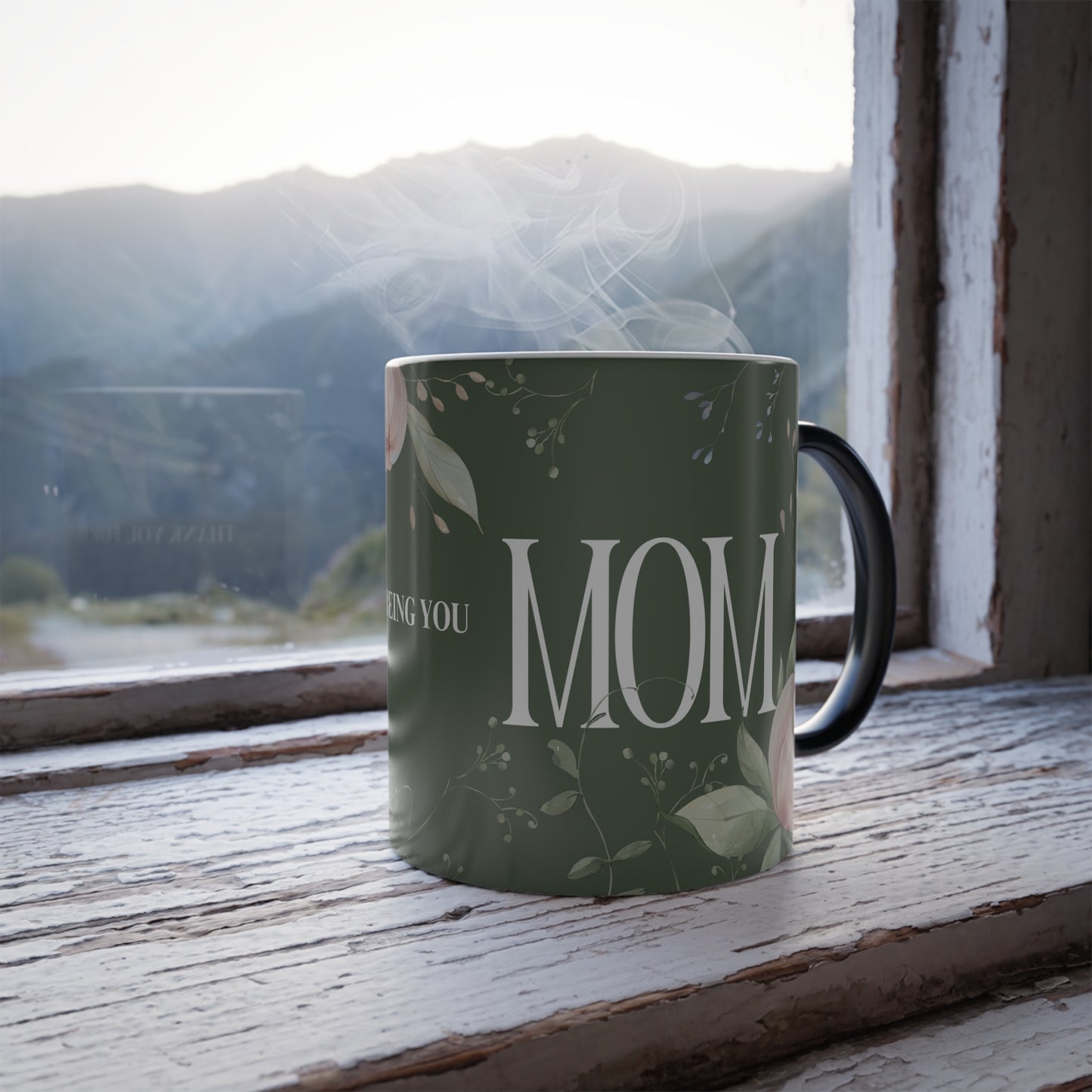 Mothers Day Themed Color Morphing Mug, 11oz