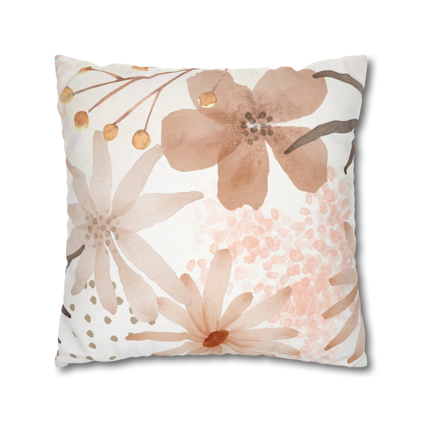 Spun Polyester Square Pillow Case