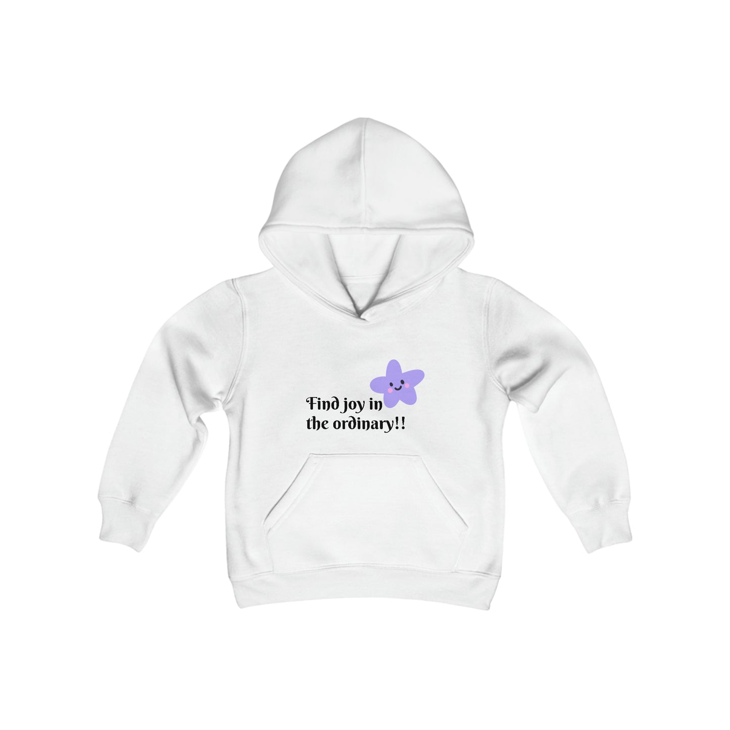 Life Quote Theme Hooded Sweatshirt