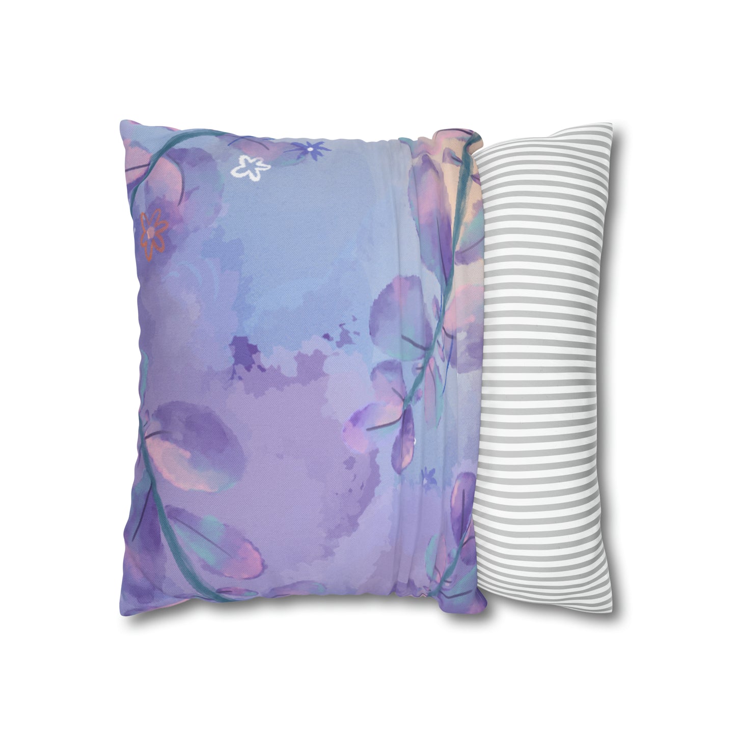 Spun Polyester Square Pillow Case