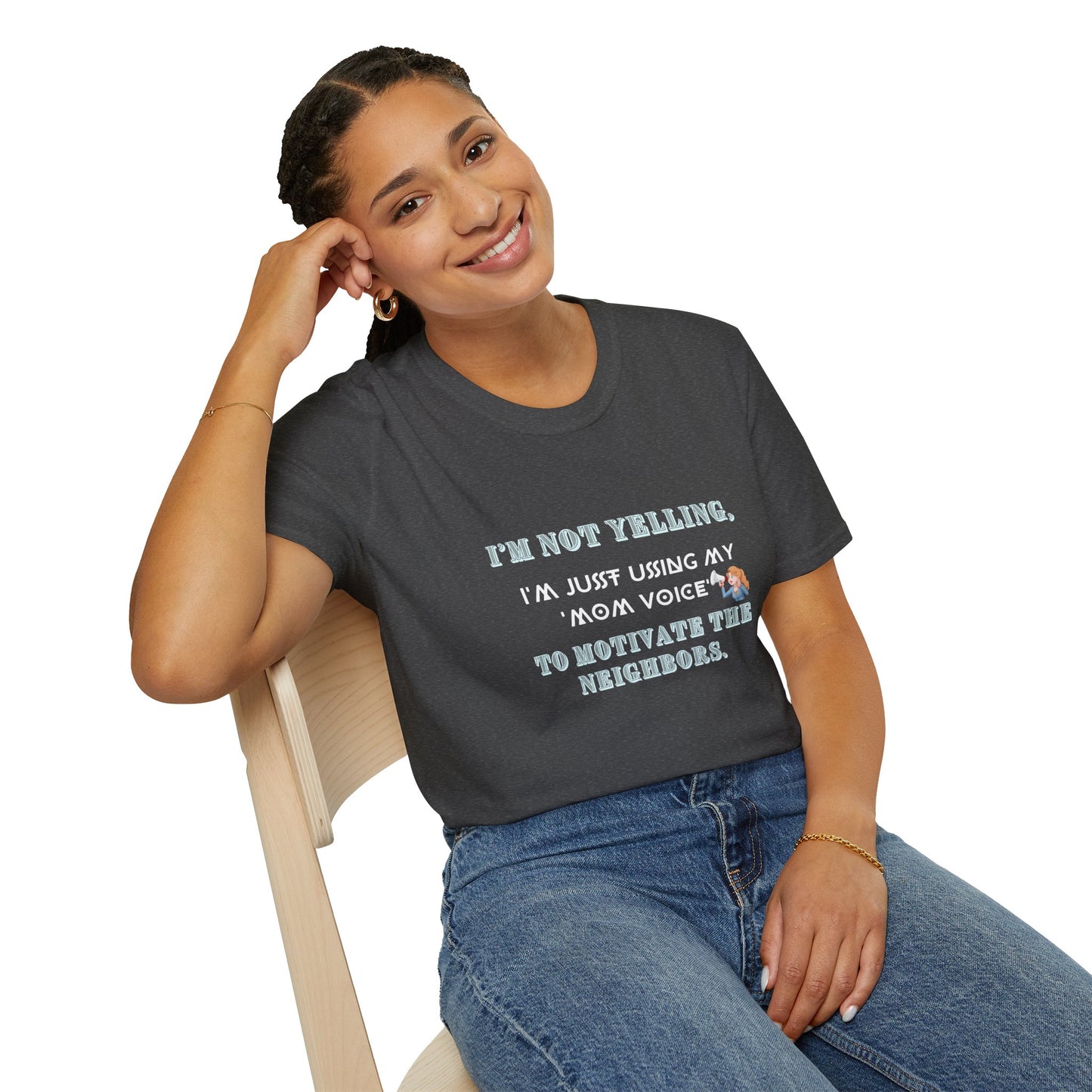 Mothers Day quote, Softstyle T-Shirt