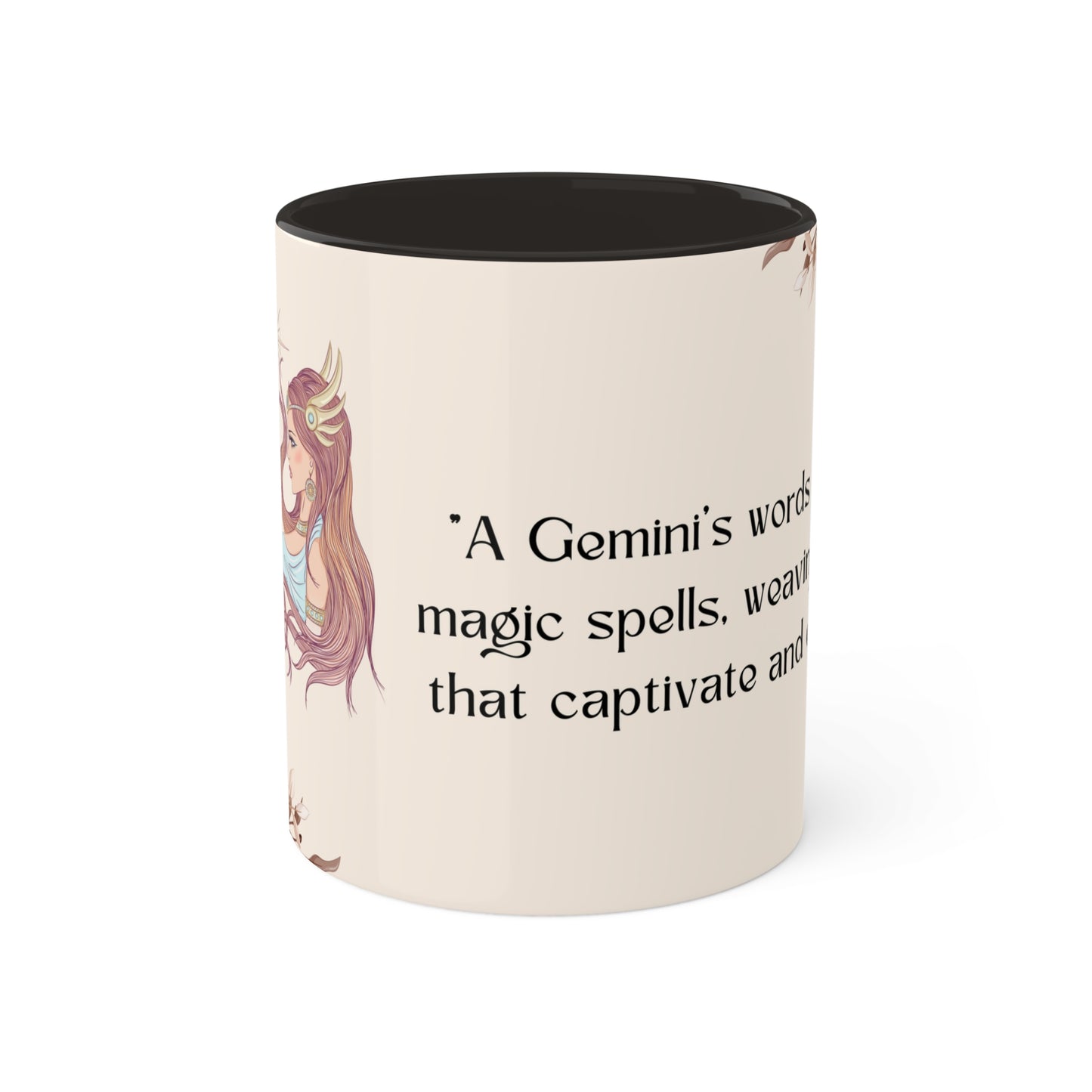 Gemini Sunsign, Colorful Mugs, 11oz