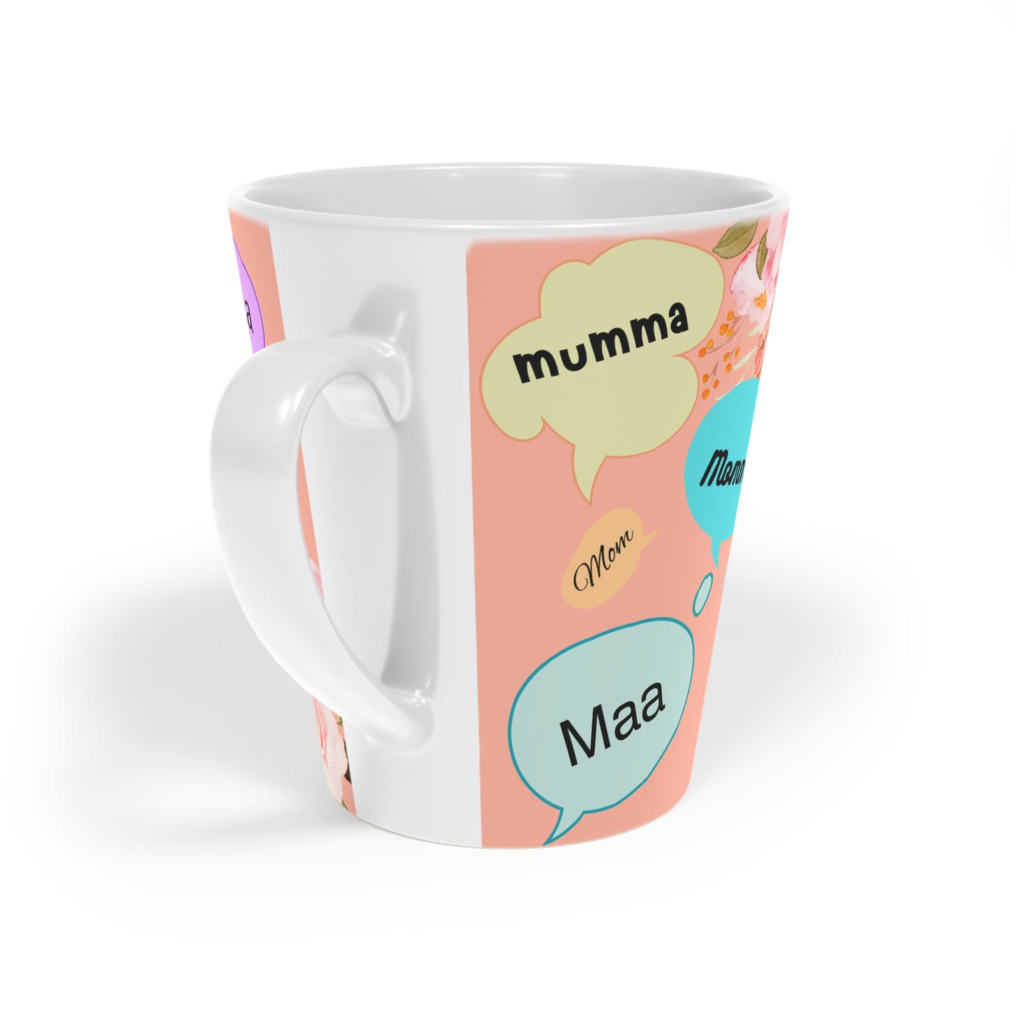 Mothers Day Themed Latte Mug, 12oz