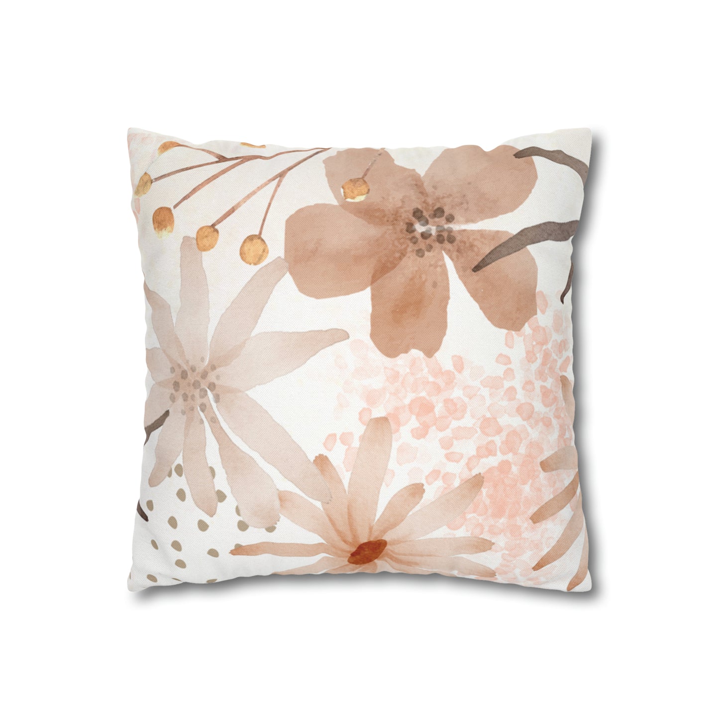 Spun Polyester Square Pillow Case