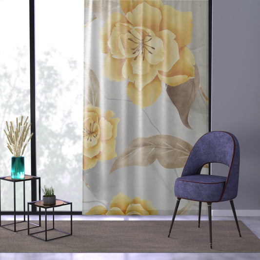 Sheer Window Curtain