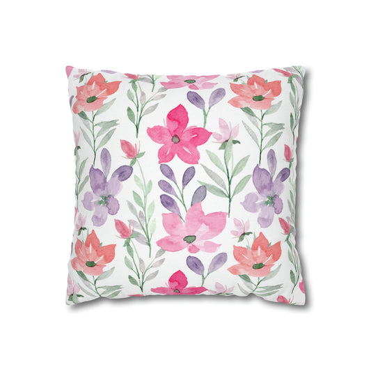 Spun Polyester Square Pillow Case