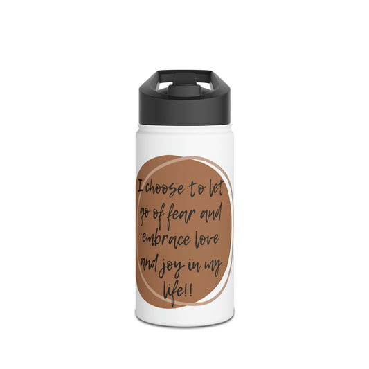 Stainless Steel Water Bottle, Standard Lid