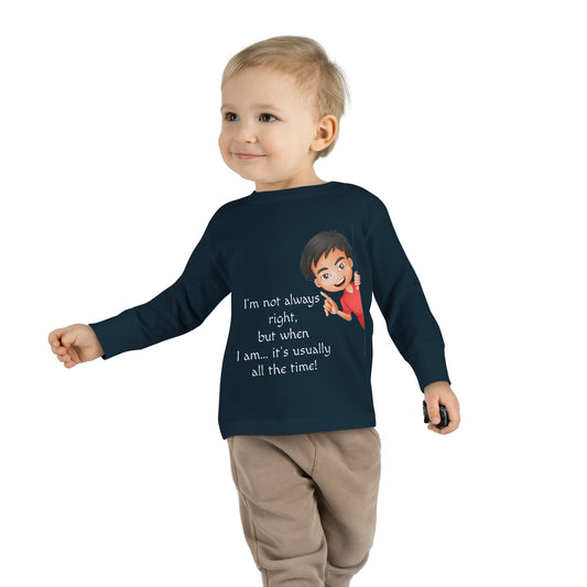 Toddler Long Sleeve Tee