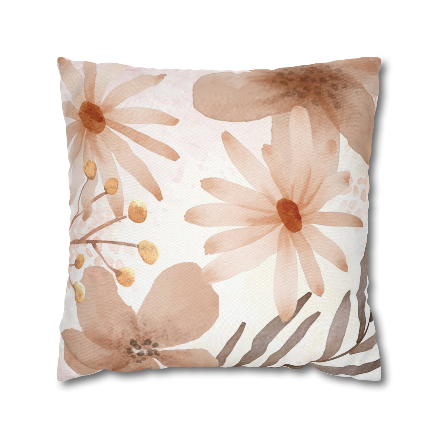 Spun Polyester Square Pillow Case