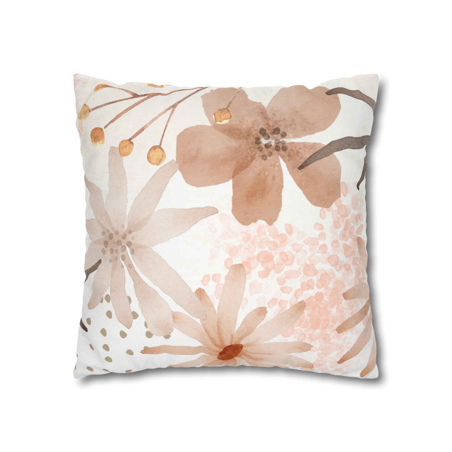 Spun Polyester Square Pillow Case