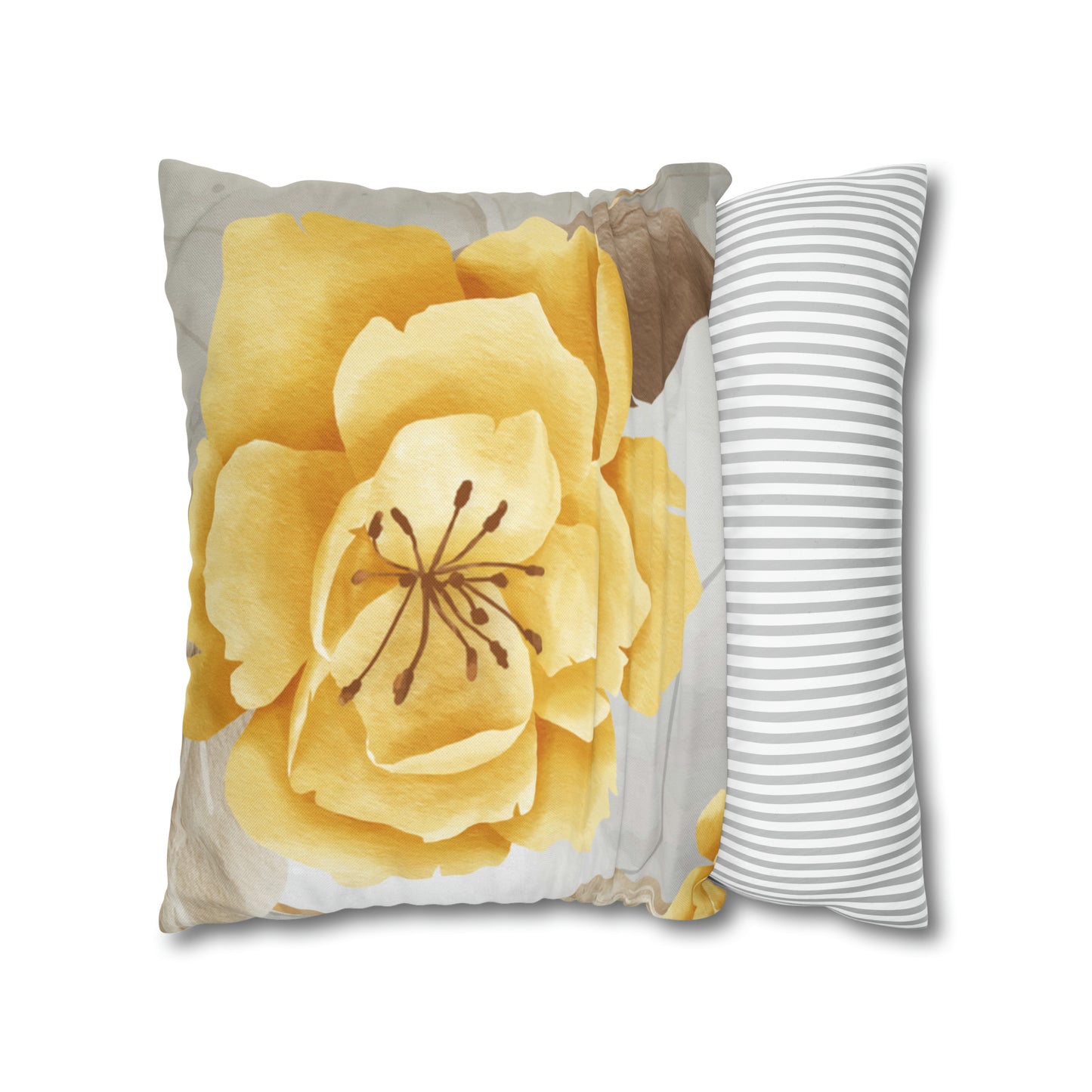 Spun Polyester Square Pillow Case