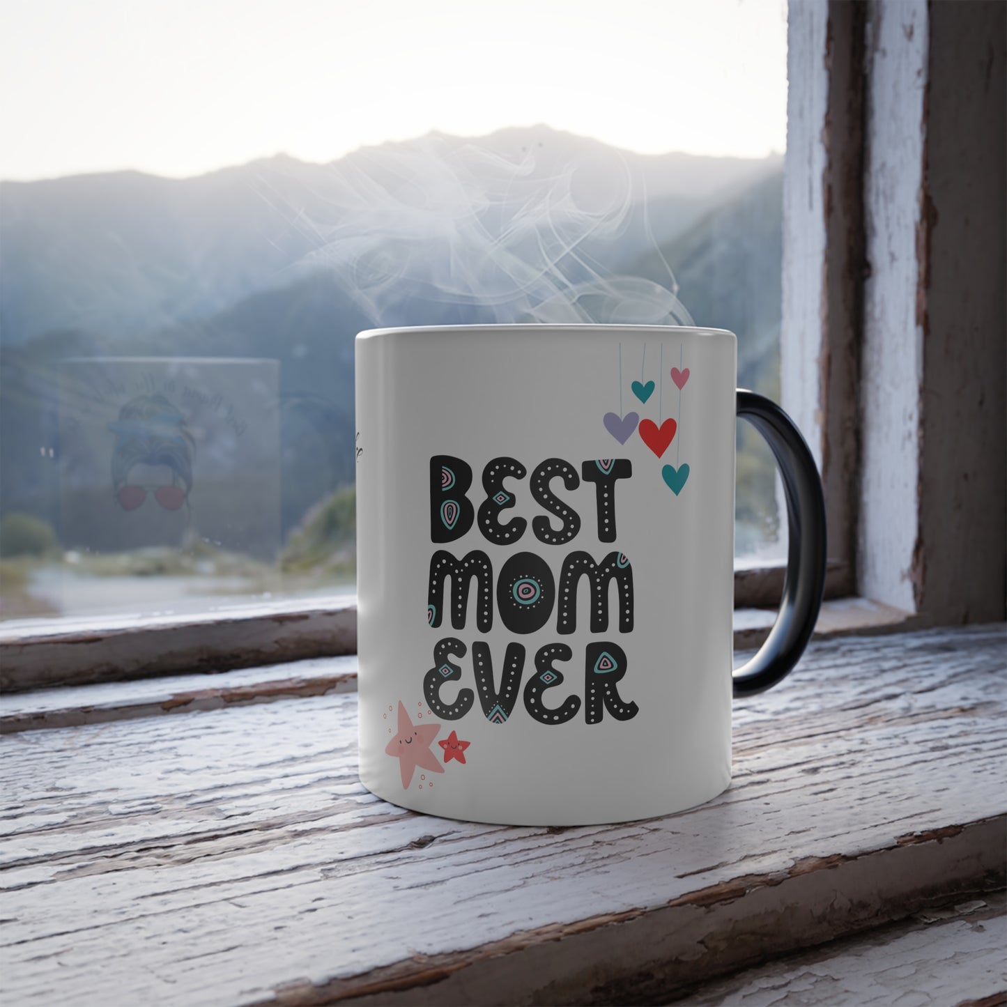 Mothers Day Theme Color Morphing Mug, 11oz