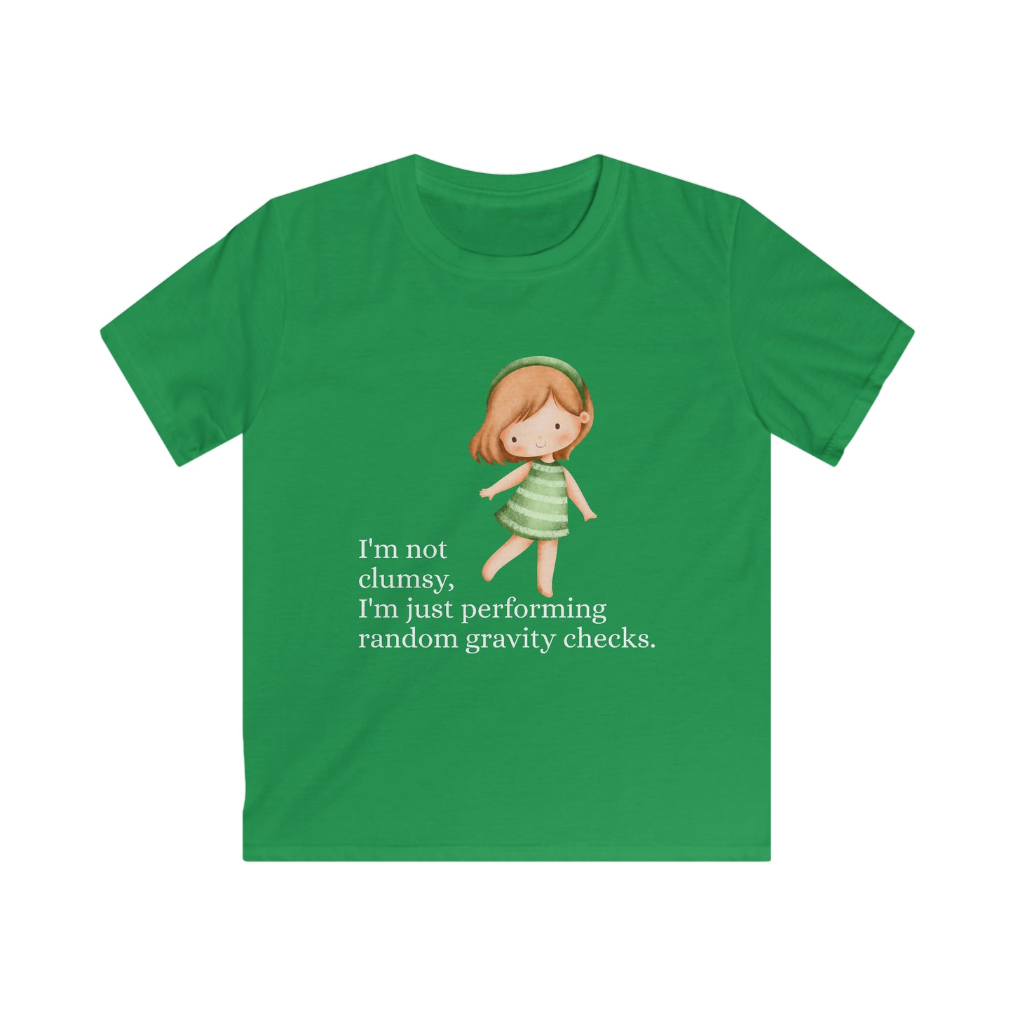 Attitude Quote Kids Softstyle Tee