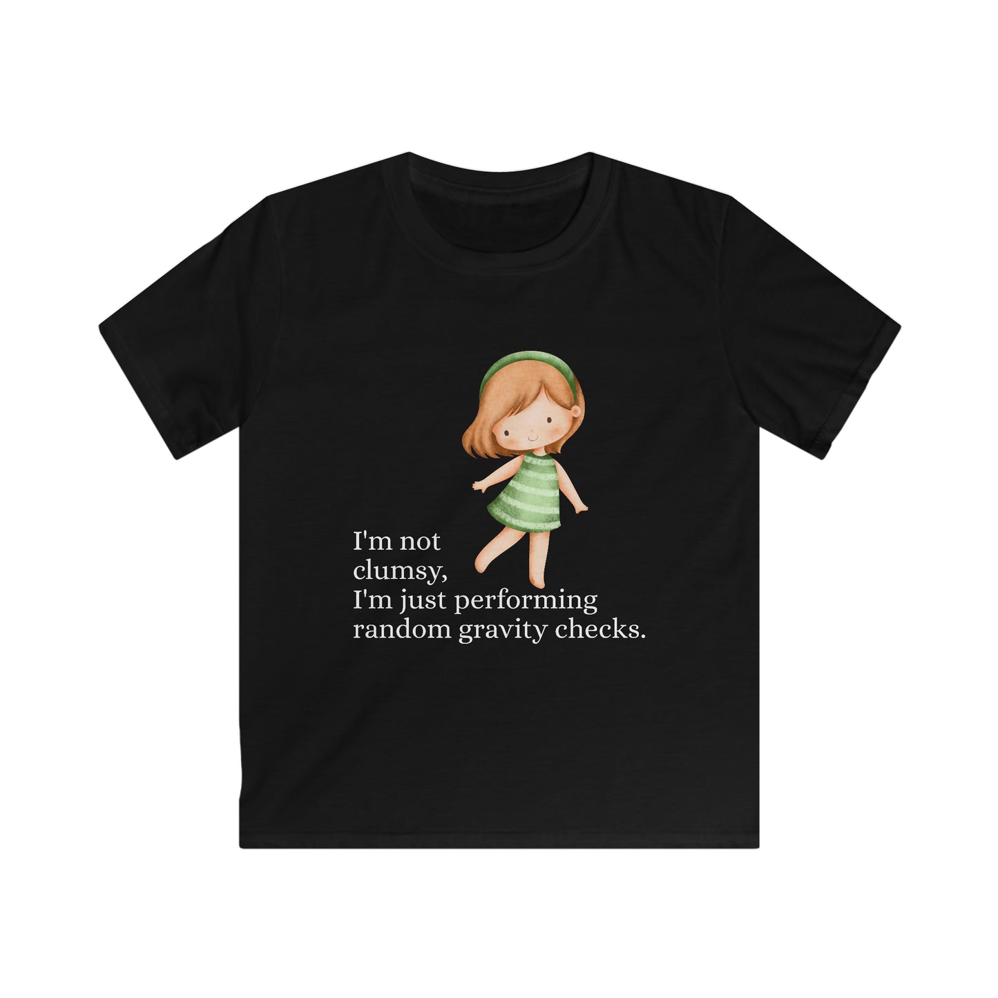 Attitude Quote Kids Softstyle Tee