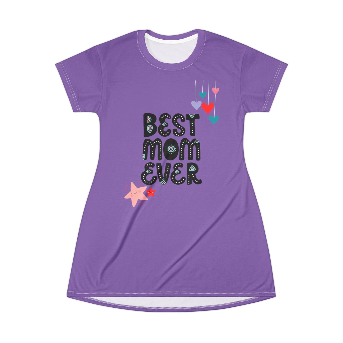 Best Mom Ever T-Shirt Dress