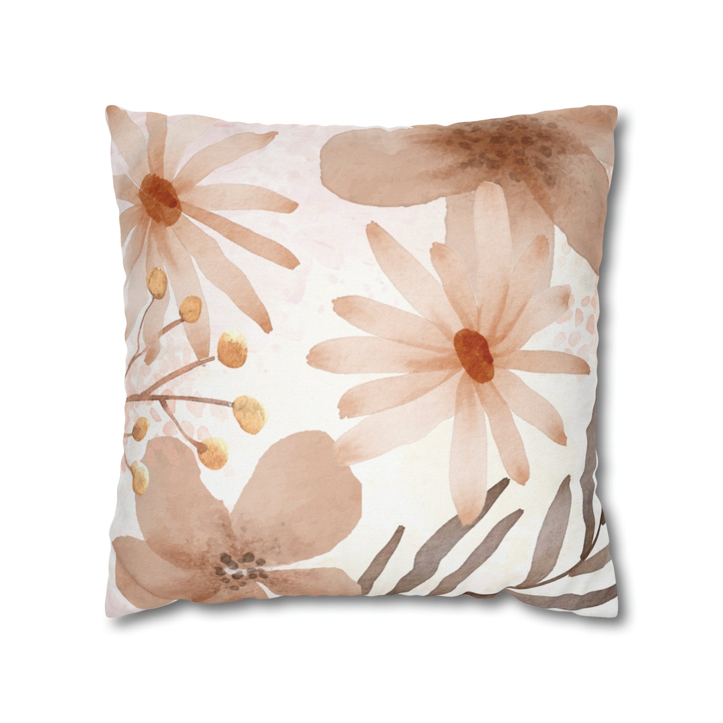 Spun Polyester Square Pillow Case