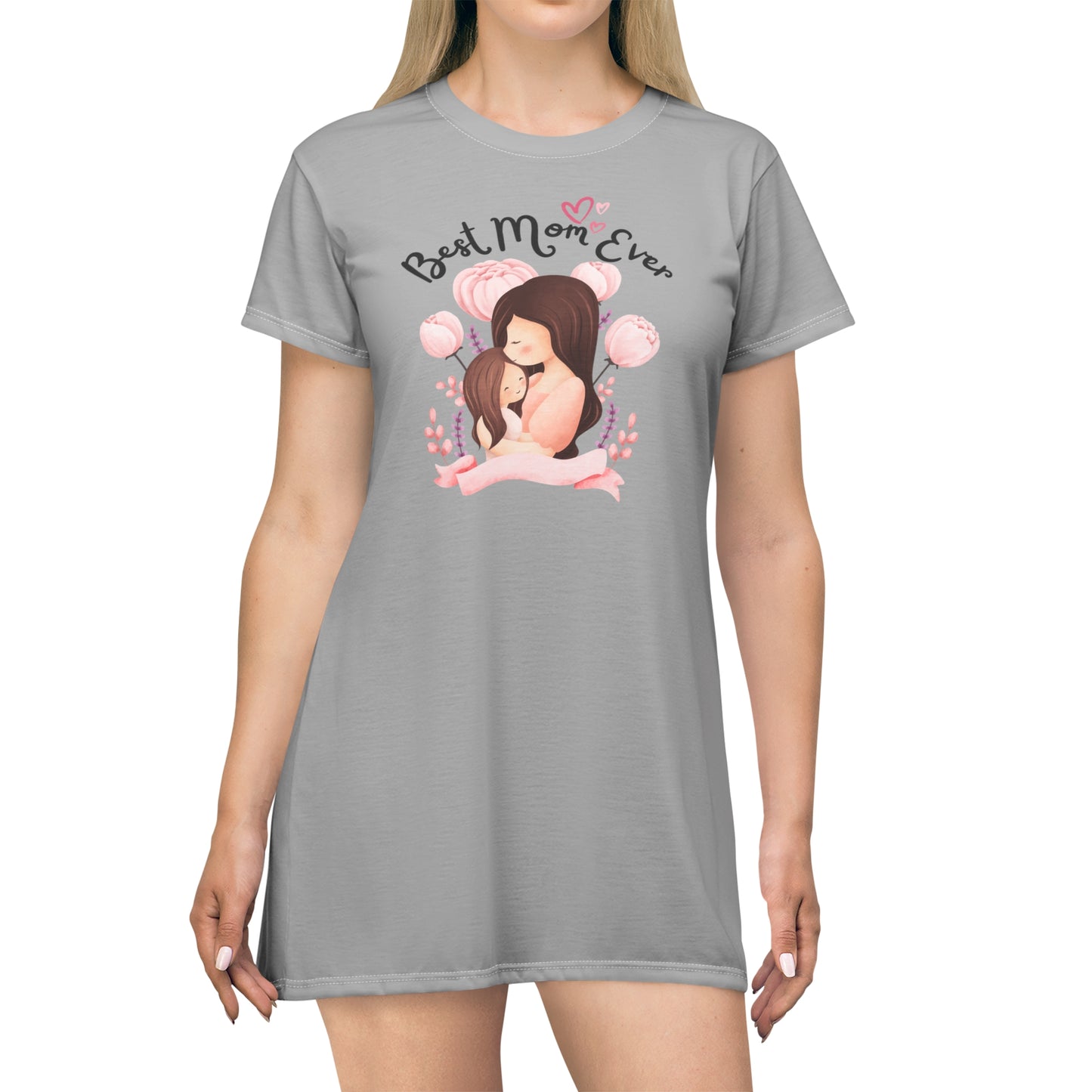 Best Mom Ever T-Shirt Dress