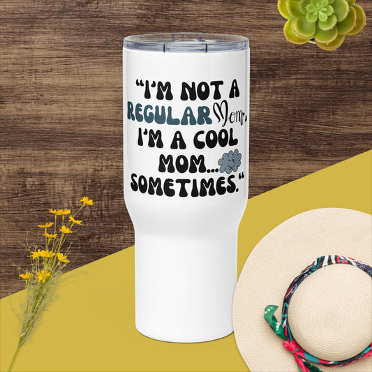 Mothers Day Themed Travel mug with a handle