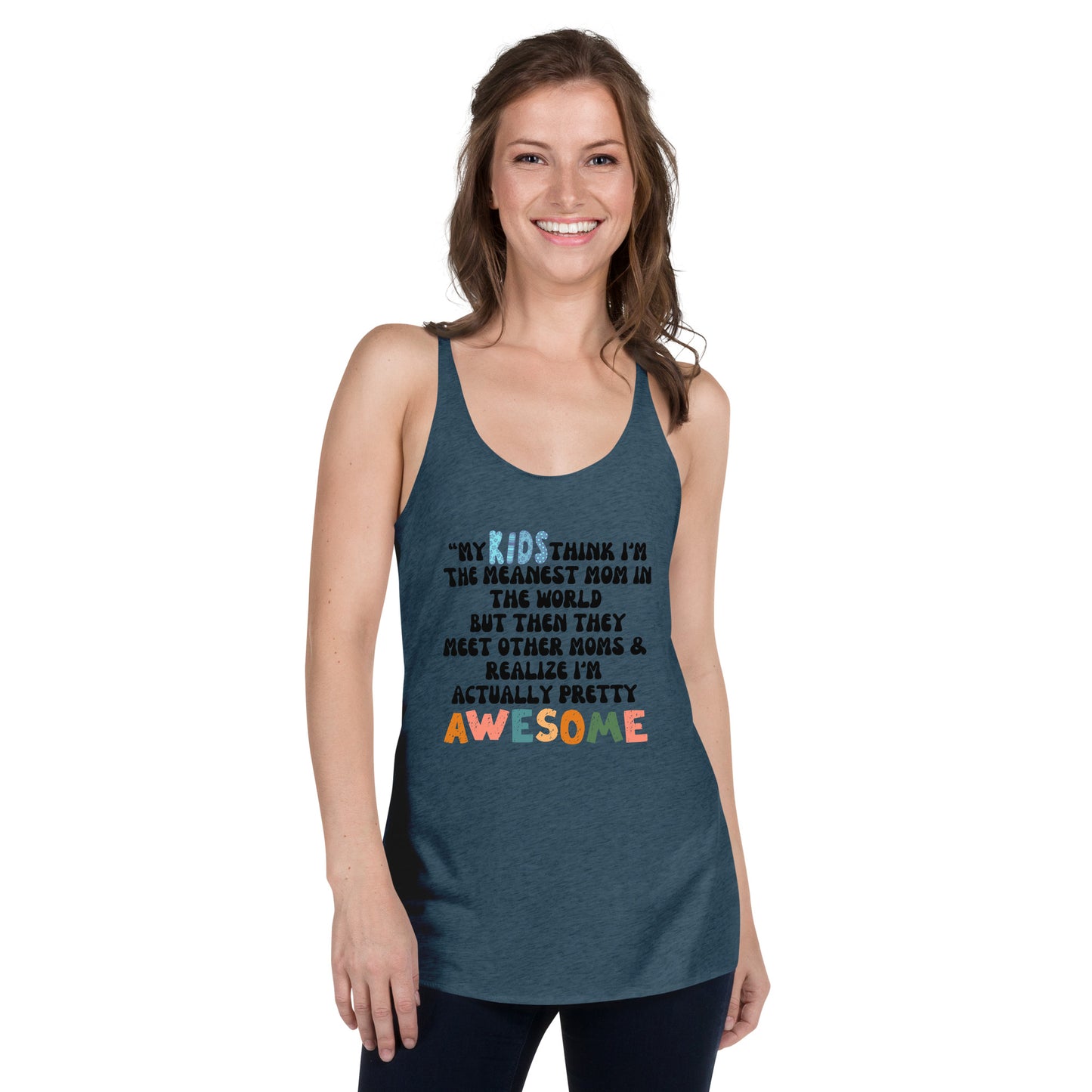 Mothers Day Themed Women's Racerback Tank