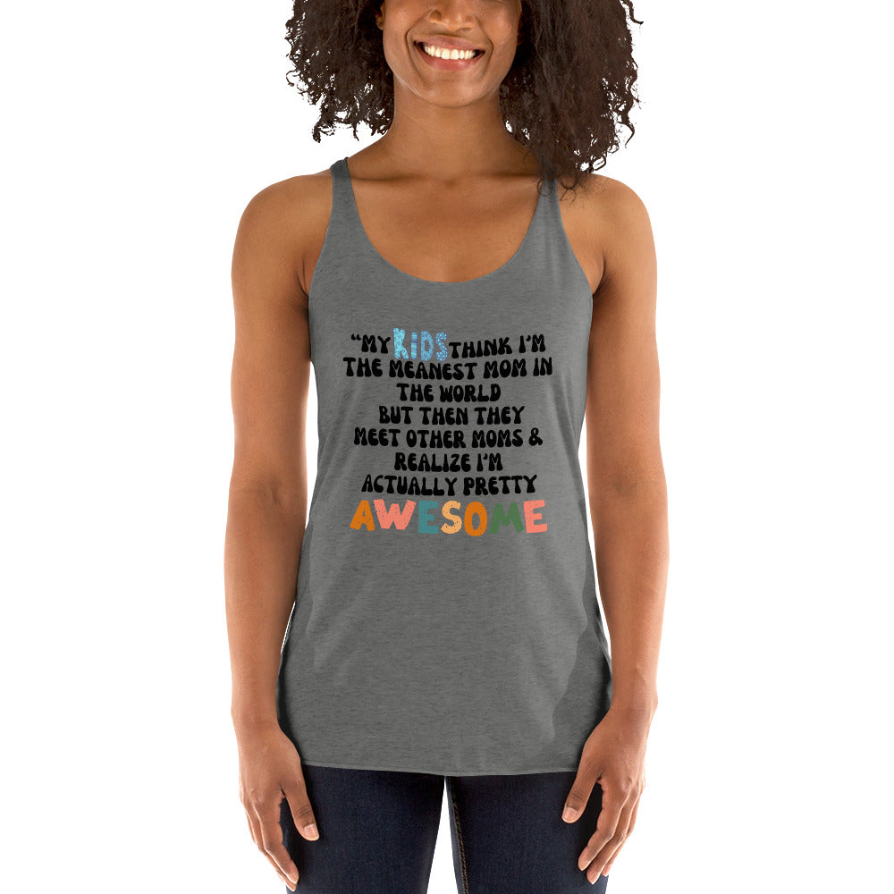 Mothers Day Themed Women's Racerback Tank