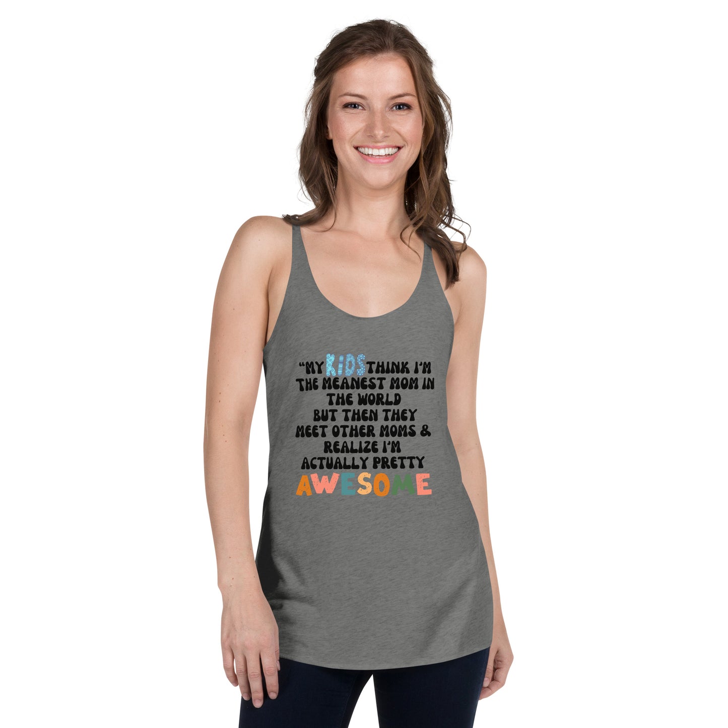 Mothers Day Themed Women's Racerback Tank