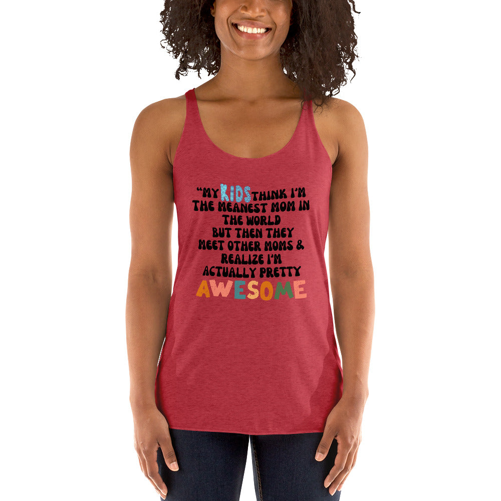 Mothers Day Themed Women's Racerback Tank